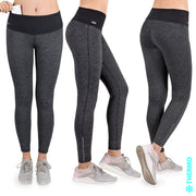 Formbelt Laufhose Thermo-grau-schwarz